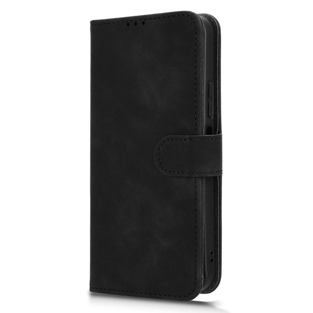 For Xiaomi Poco M7 4G (EU) (171mm) Leather Case Skin Feel Anti Drop Wallet Stand Flip Phone Cover