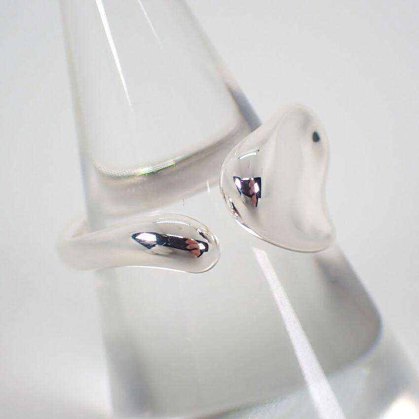 [Used] TIFFANY 925 Heart Ring / Size 12 / j9-6