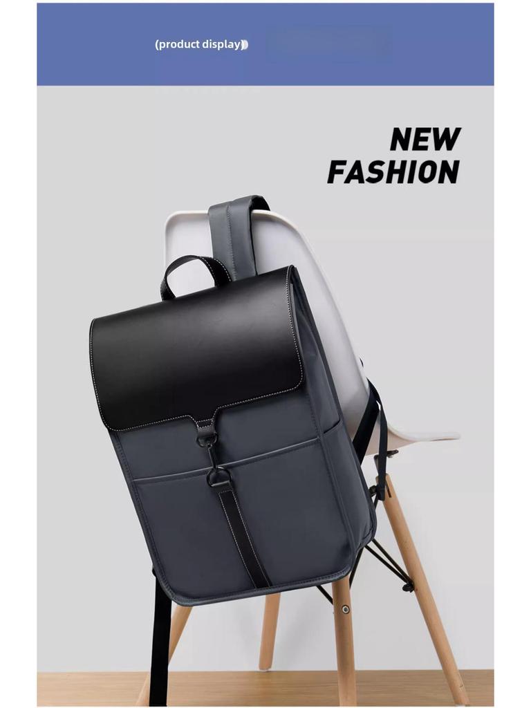 2024 Unisex Fashionable High-End Business Laptop Backpack - Trendy, Simple, Large Capacity