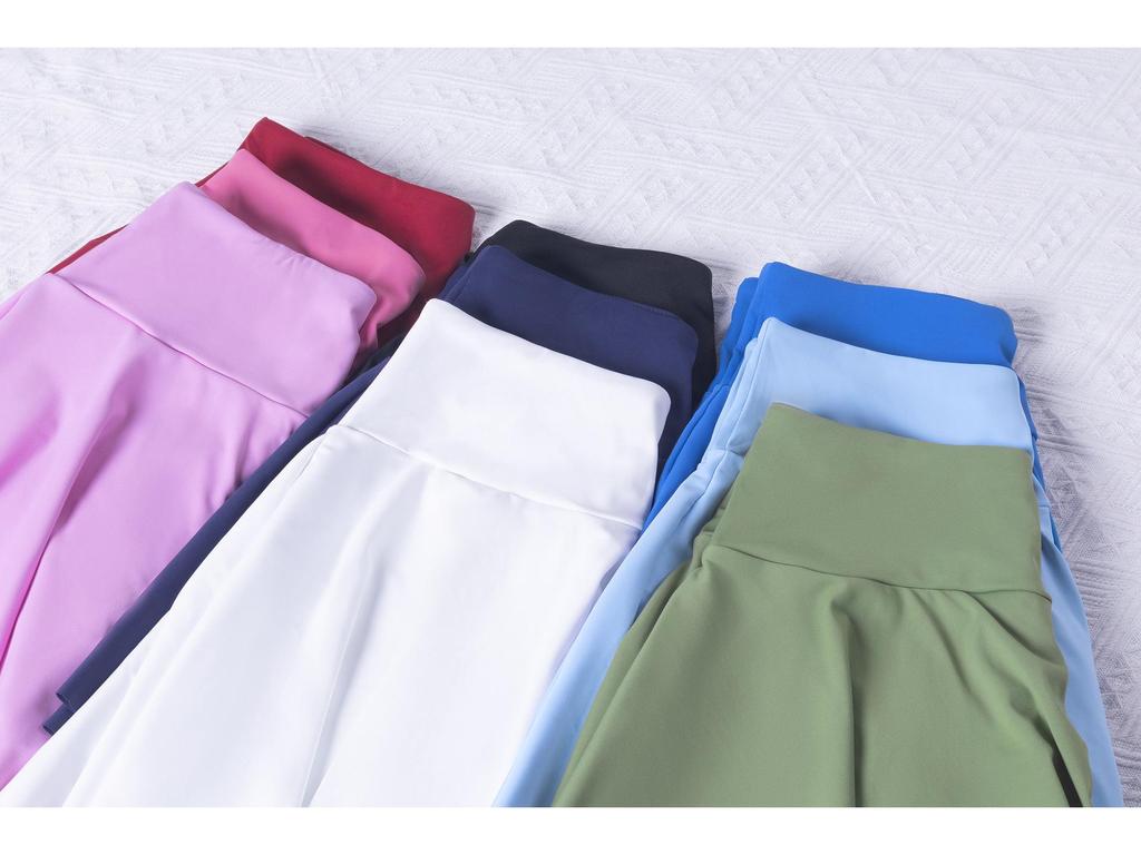 High-Waisted Quick-Dry Skort with Pocket for Yoga, Running & Tennis