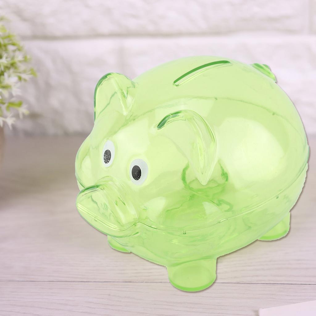 Cute Creative color pig pig bank birthday gift pig bank toy