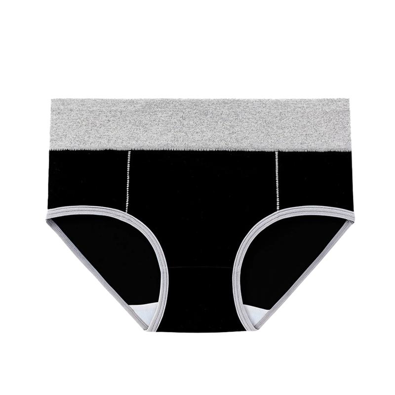 Women Large Size Mid-rise Panties Hip Lift Briefs