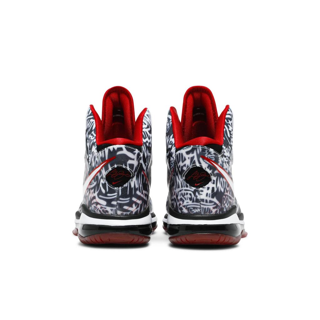 Nike LeBron 8 'Graffiti' (Unisex) Black / Sport Red / White Basketball Shoes DD8306 001