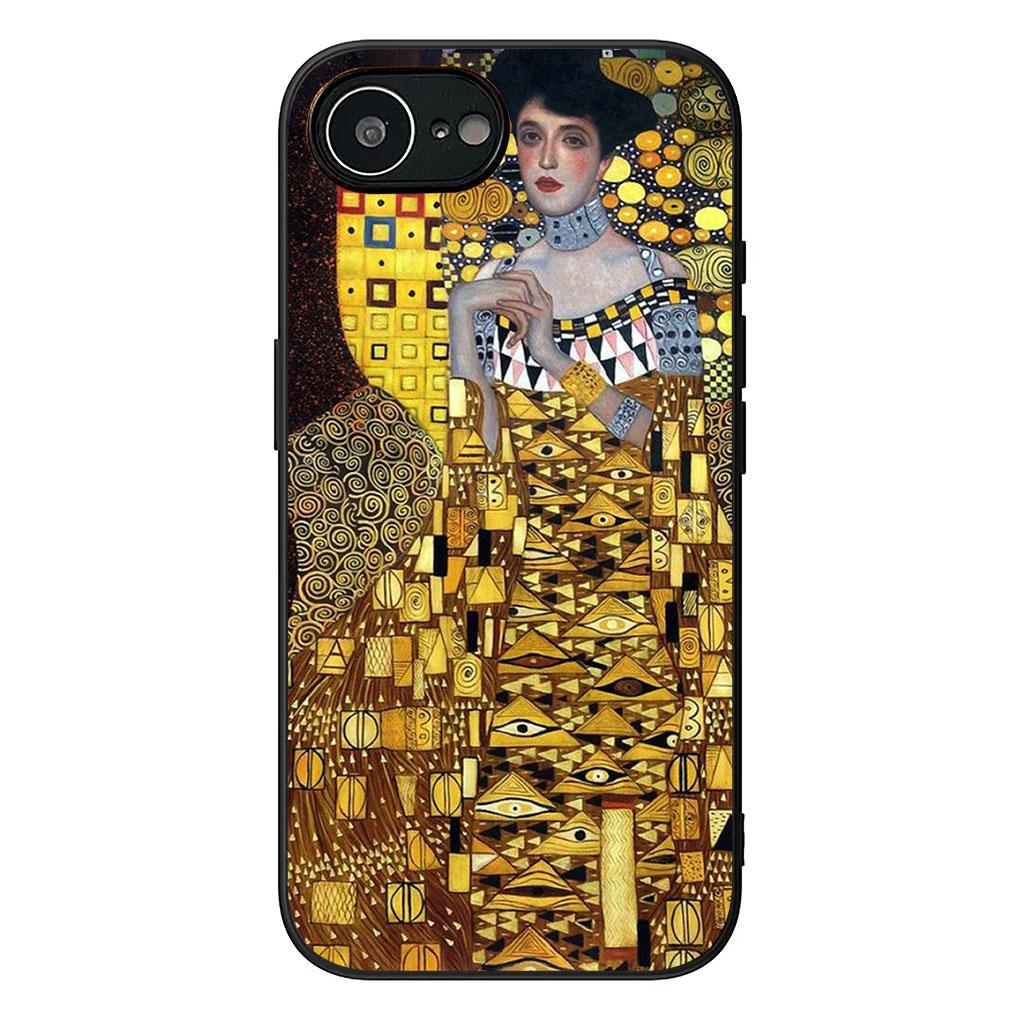 Soft Phone Cover for Apple iPhone 17 16 14 15 Pro Max Plus 15+ 16E XR ProMax Air Case Art Gustav Klimt Casing