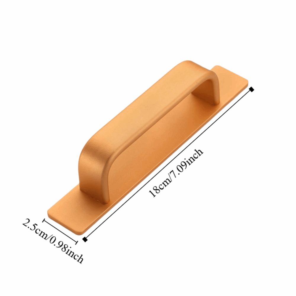 Aluminum Zinc Zinc Alloy Punch-free Door Handle Practical Window Handle Closet Knob  Wooden Door