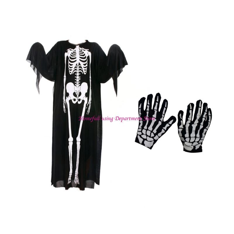 Efficient Skull Decors Thickened Polyester Fabric Eerie Party Creators