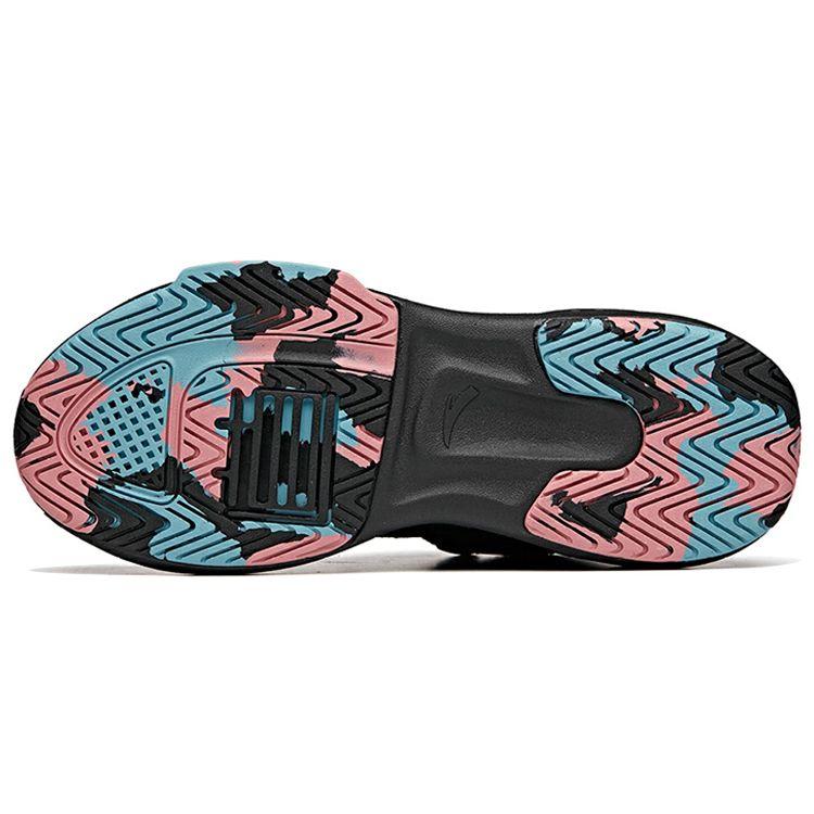 Anta Marvel X Dominance Mid-Top Sneakers Women Sneakers Black White 122048080S-10