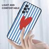 Colorful Striped Minimalist INS Couple   Phone Case for Samsung Galaxy A73 A23A53 A33 A14 A24 A13 A72 A22 A52 5G A32 A54 A34