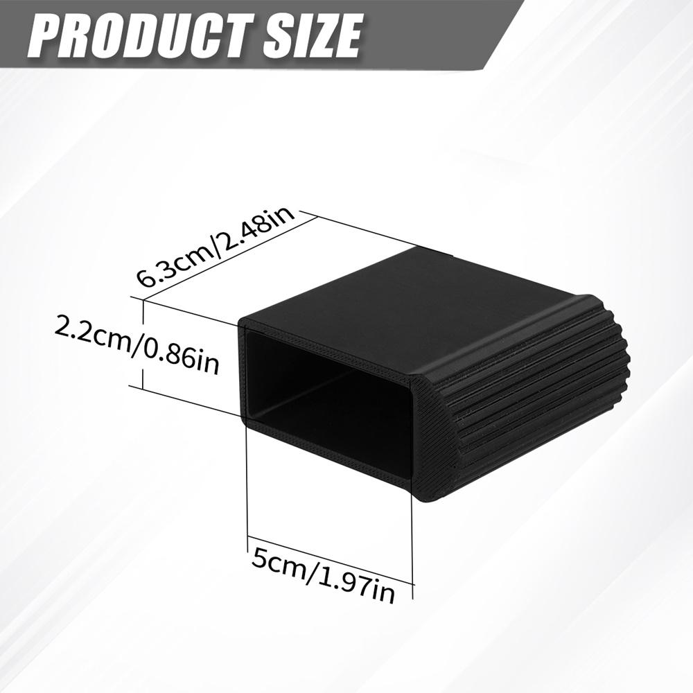 4/8PCS Non-slip Rubber Ladder Feet Conductor Feet For Traverse Outdoor Shoe Replacement Shoe Spare Part Rubber Feet