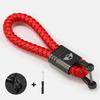 Car Styling Keychain Leather Woven Rope Metal Key Ring For BMW Mini Works Cooper F54 F55 F56 F57 F60 R50 R52 R53 R55 R56 R57 R58 akvnt44
