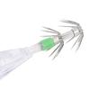 Fishing LED Lure Light Squid Shape Red Light Color Bait Underwater Lamp with Hook