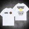 2026 Summer American Navy Seals Themed Tshirt for Military Enthusiasts Style Highquality Unisexs Clothing Women T Shirt
