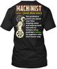 Machinist T-Shirt Made In USA Size S To 5XL T-Shirt Made In USA Size S To 5XL Unisex T-Shirt