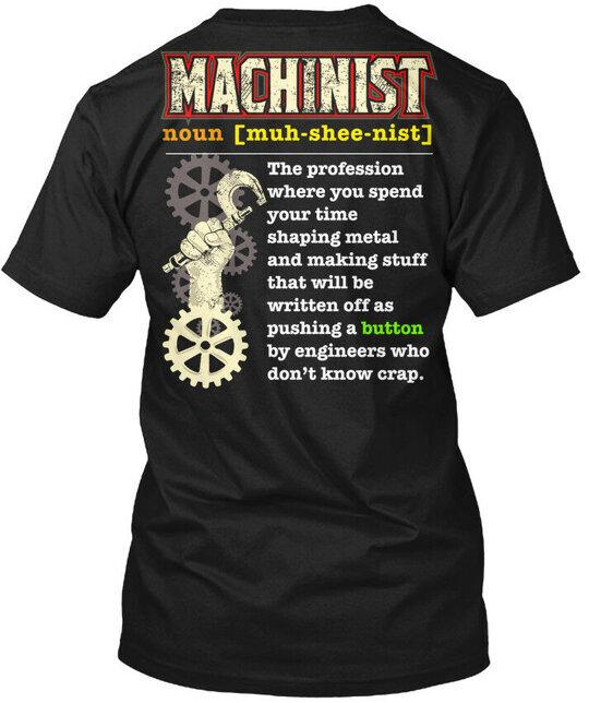 Machinist T-Shirt Made in USA Size S to 5XL T-Shirt Made in USA Size S to 5XL Unisex T-Shirt L