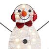 Christmas Snowman Light Lamp Ornament for Holiday Party Lawn Decoration