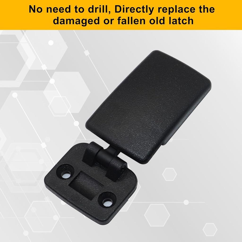GXARTS Rear Sliding Window Lock Latch Replace 69370-35010 Compatible with 1995-2000 Toyota Tacoma 1989-1995 Pickup 1992-2005 Hilux 1993-1998 T100