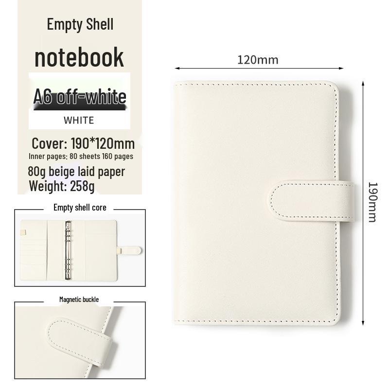 Korean-Style A6 Cute Loose-Leaf Notebook & Multifuntional Diary