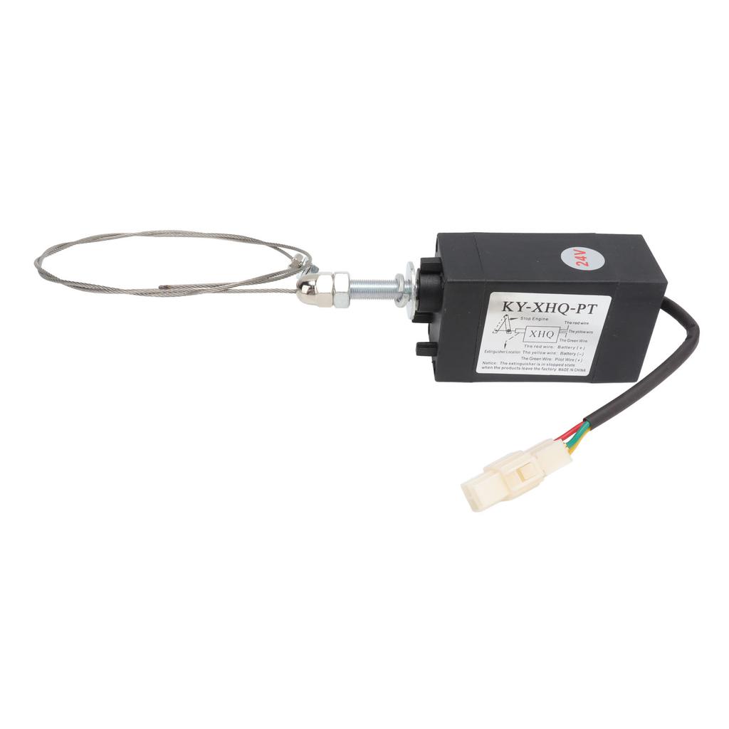 24V Zařízení pro zastavení motoru ABS Nerezová ocel Solenoidový ventil pro zastavení motoru generátoru pro výměnu