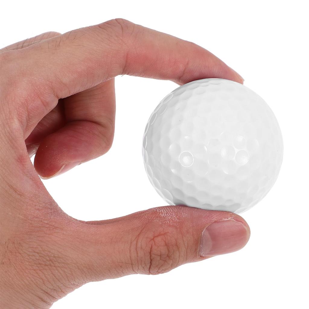 Iplusmile 10ks Golfový míček Golfový tréninkový míček Golfový trenér Lehký míček Golfový míček Trénink Elasticita Flexibilita Odolnost proti nárazu Bílá Začátečník