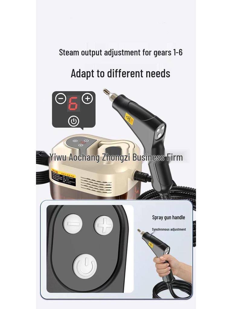 High-Pressure Steam Cleaner & Rapid Heating Kitchen Hood Cleaner