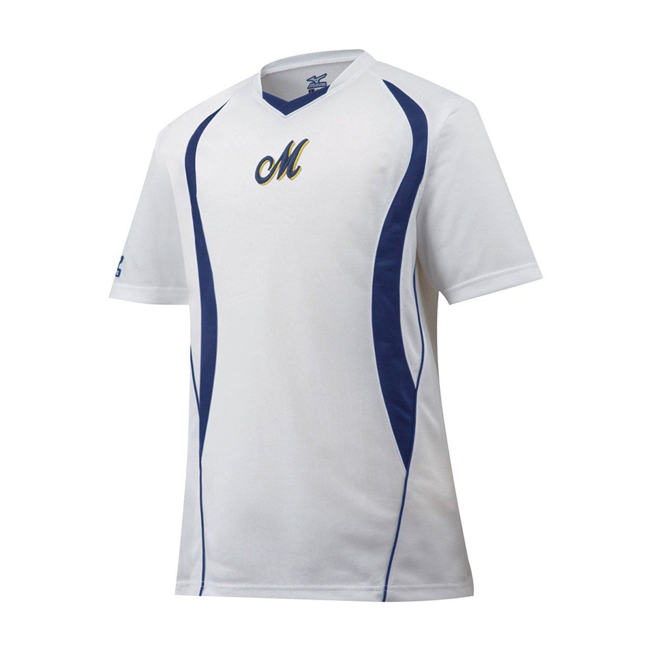 

Mizuno Modern Design Switch 12JC5L10 V-Neck White/Navy