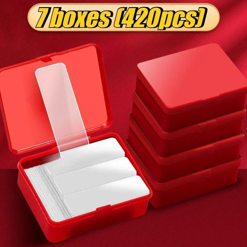 240/120pcs Reusable Double Sided Adhesive Tape Multifunctional Waterproof Transparent Pvc Nano Tapes Office Home Supply