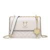 New Crossbody Bag with Light Luxury High-quality Chain Small Square Bag Fashionable Shoulder Bag