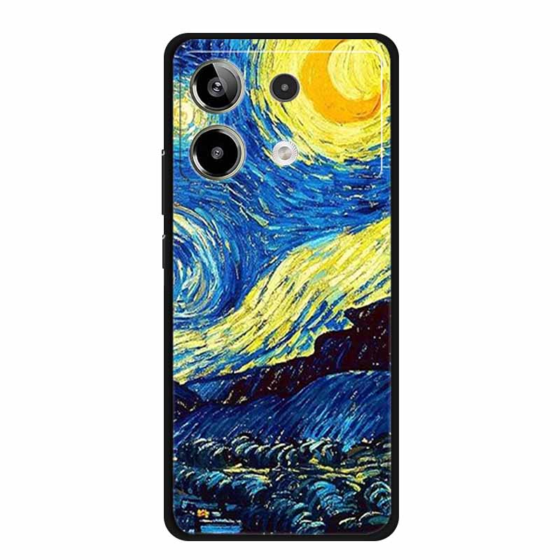 For Redmi Note 13R Pro Case Animals Soft Silicone TPU Phone Cases Back Cover For Xiaomi Redmi Note13R Pro Wolf Protector fundas