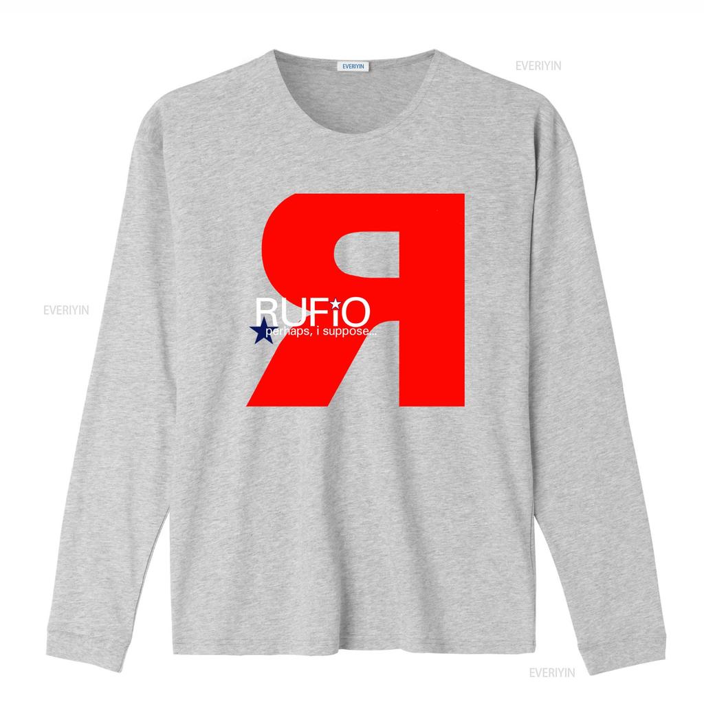 NWT Rufio American Rock Band Crew Neck T Shirt Perhaps I Suppose Print Size S 5XL vintage Washed Slightly Casual Stylish Unisex