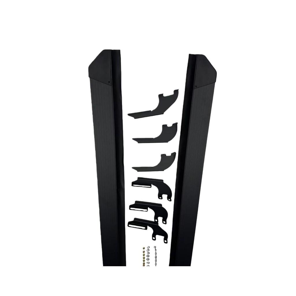 Aluminum Side Steps & Pedal Protectors with Brackets for 2024-2025 Pilot