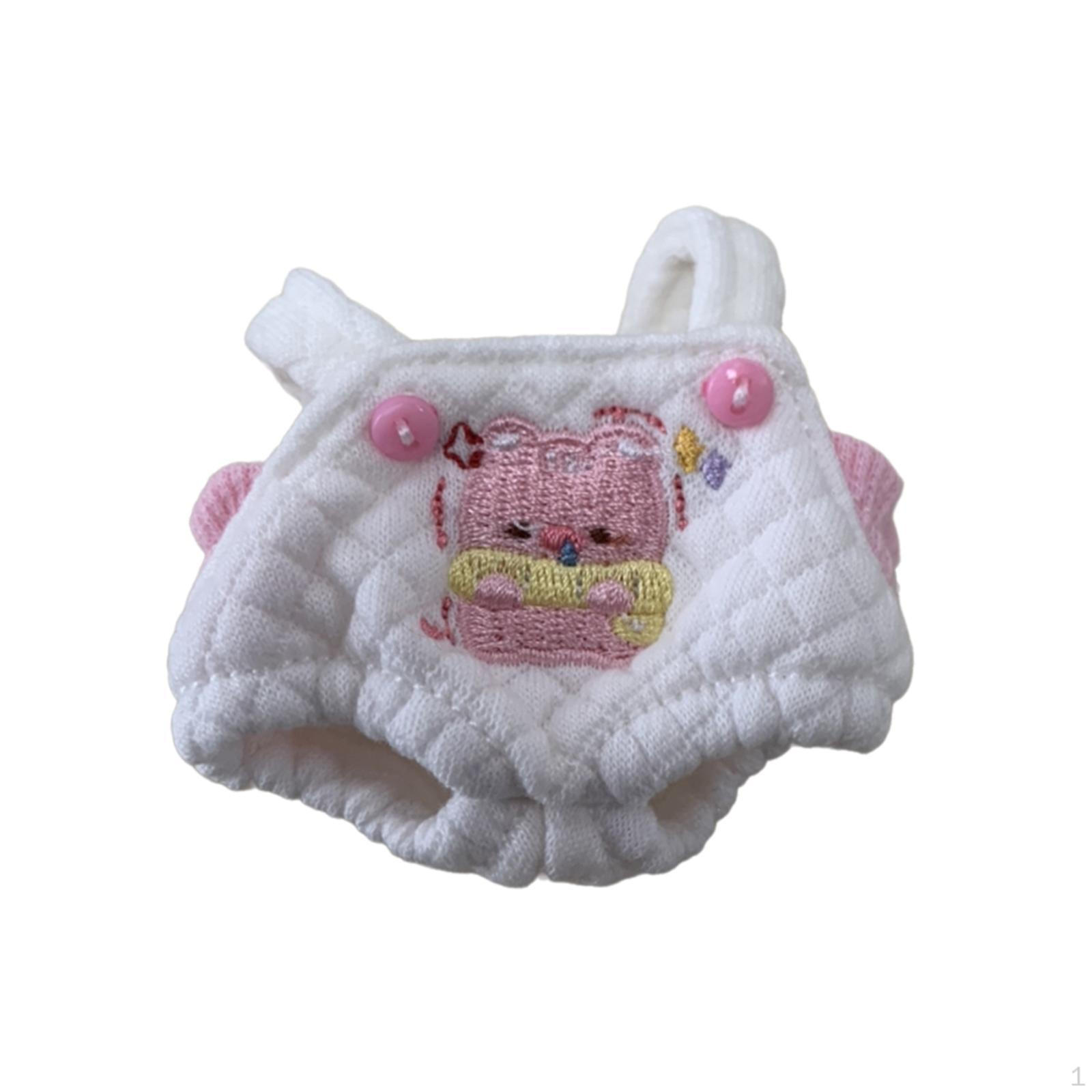 

Кукольный комбинезон из ткани 17 см, модные подарки, одевалки, комфорт, переодевание, реквизит для фотосессии белый