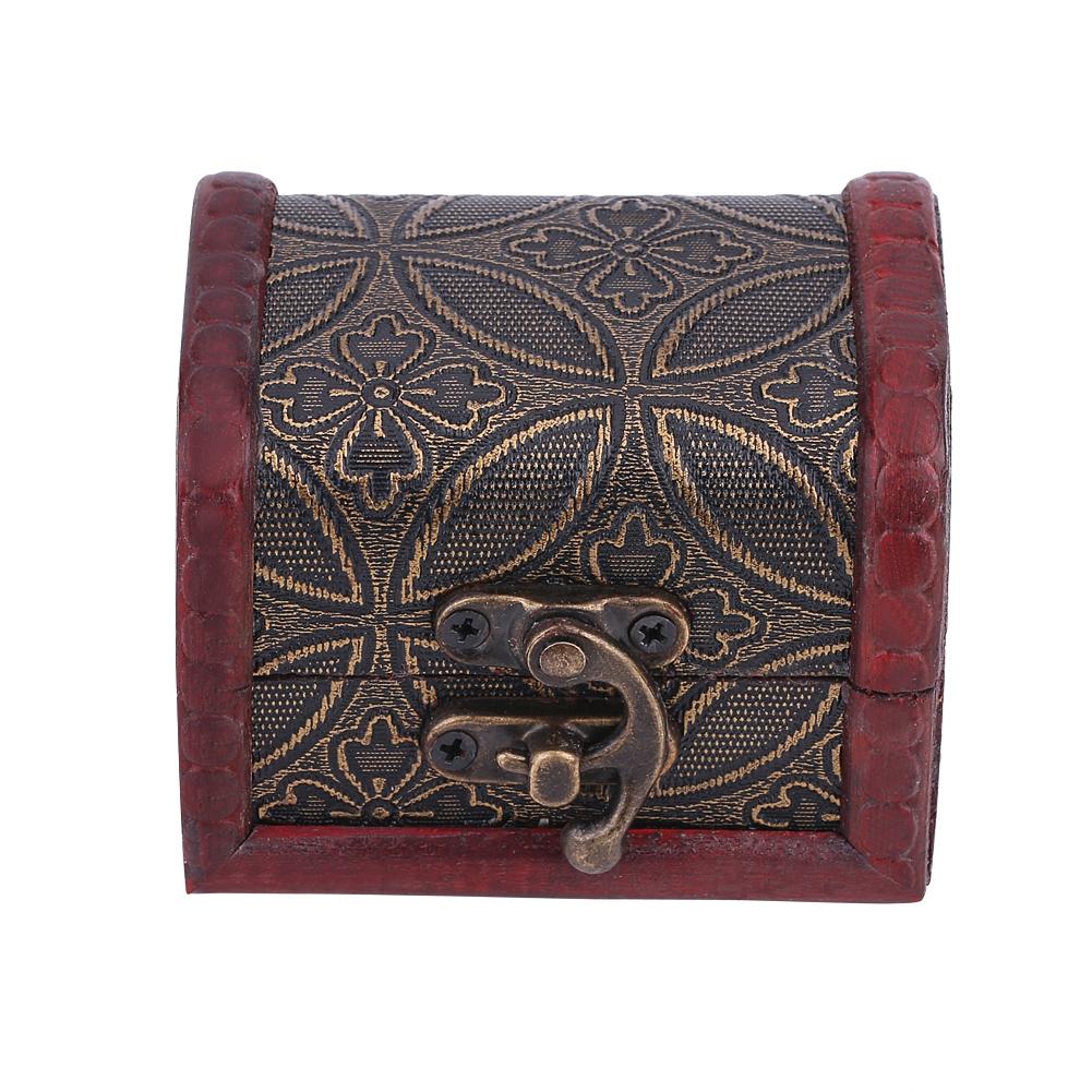 Classical Wooden Jewelry Necklace Bracelet Storage Box Chest Case Holder Organizer