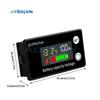DC8-100V LCD Digital Display Battery Capacity Indicator Voltmeter Lead-acid Battery Power Indicator Meter With Alarm Temperature