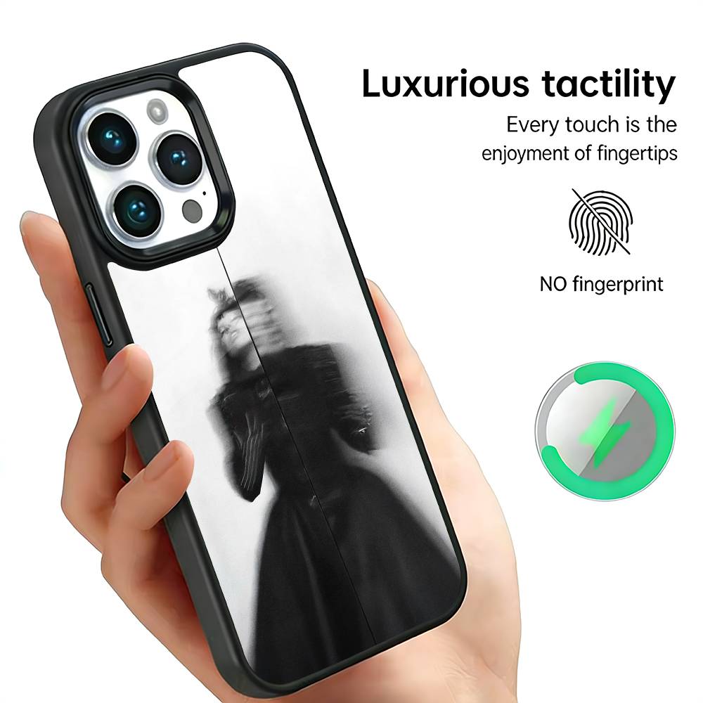 

Singer L-Lady G-Gaga Phone Case For IPhone17 16 15 14 13 12 11 Plus Pro Max Plus Wireless Charger Cover Funda iPhone13PROMAX