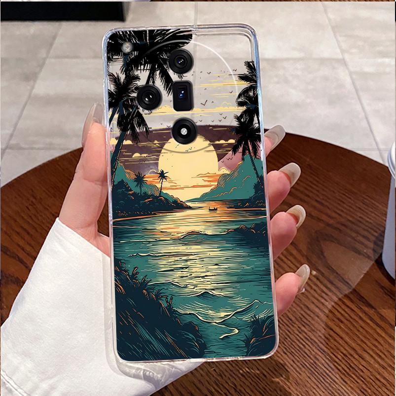 For OPPO Find X7 5G Popular Pattern Panda Shell For OPPO Find X7 Pro/Find X7 Ultra 5G Soft TPU Transparent Shockproof Cover