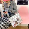 New Original Y2K Ita Bag Subculture Punk Goth Pu Large Capacity Crossbody Bag J Girls JK Uniform Shoulder Bag Ulzzang Itabag