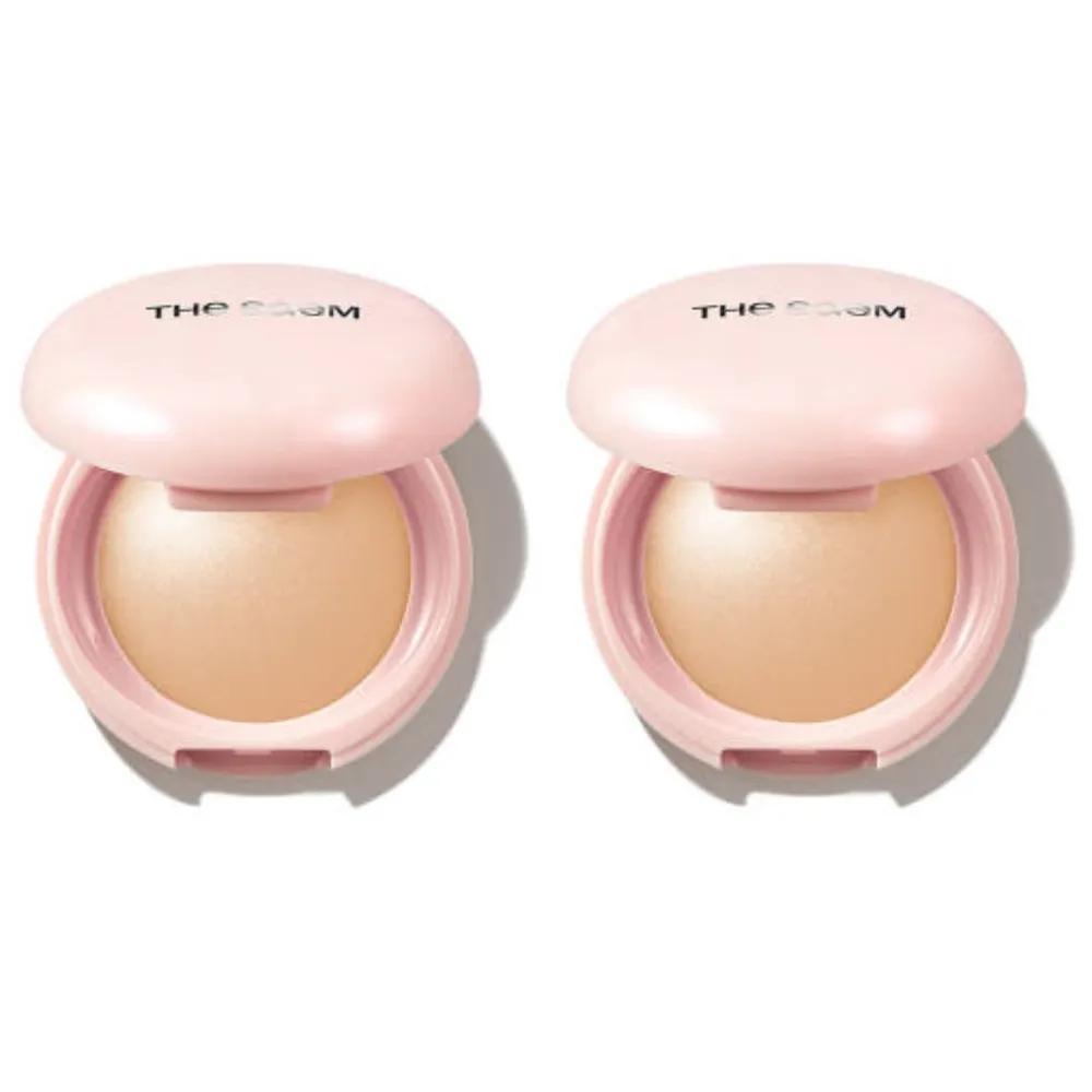 The Saem Glam Baked Highlighter GD01 Golden Veil x2