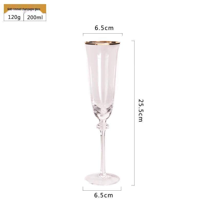 Shang Qi Elegant Glass Stemware