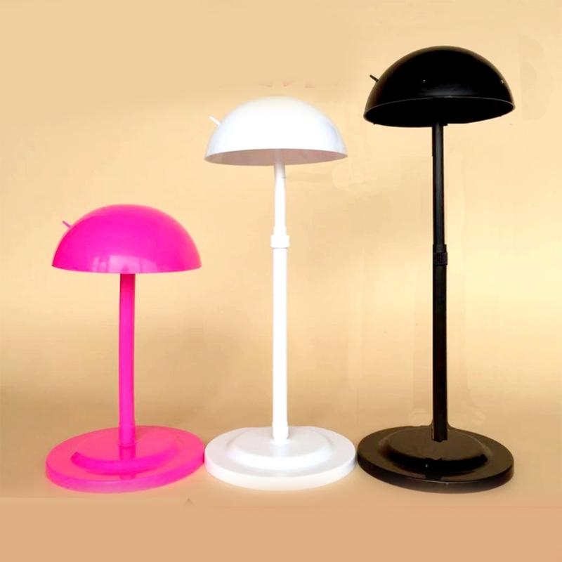 Removable Portable Wigs Stand Plastic Wigs Storage Organized for Convenient Home or Travel Use by Hair Professionals