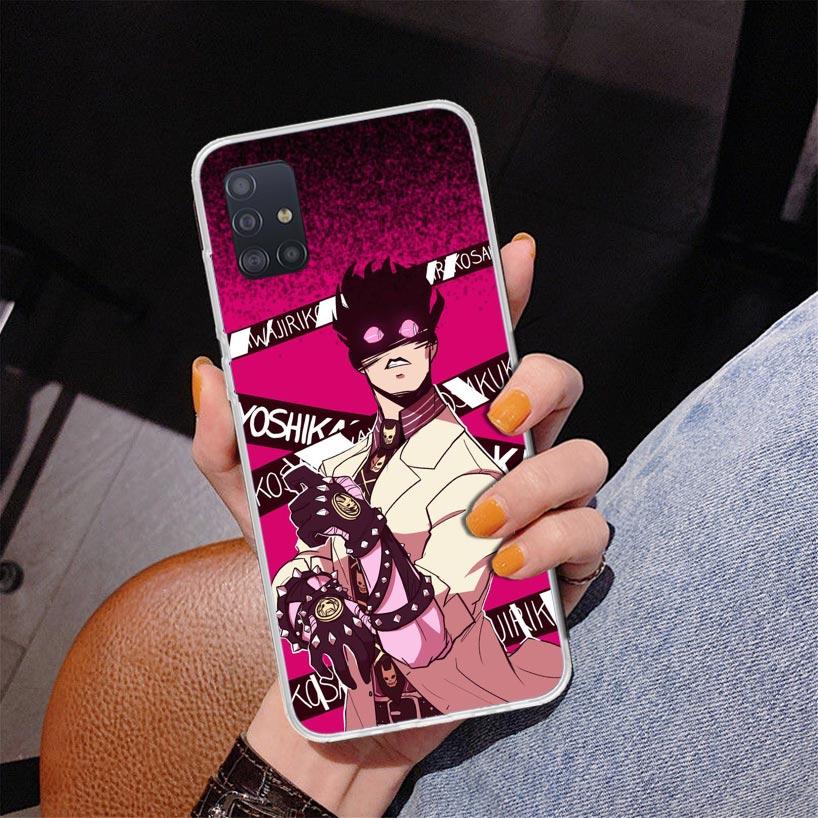 

JoJo Bizarre Adventure Phone Case For Samsung Galaxy A52 A32 A22 A12 A51 A31 A50S A30S A20S A10S Note 20 Ultra 10 Plus S10 A72 A Samsung S10 Plus