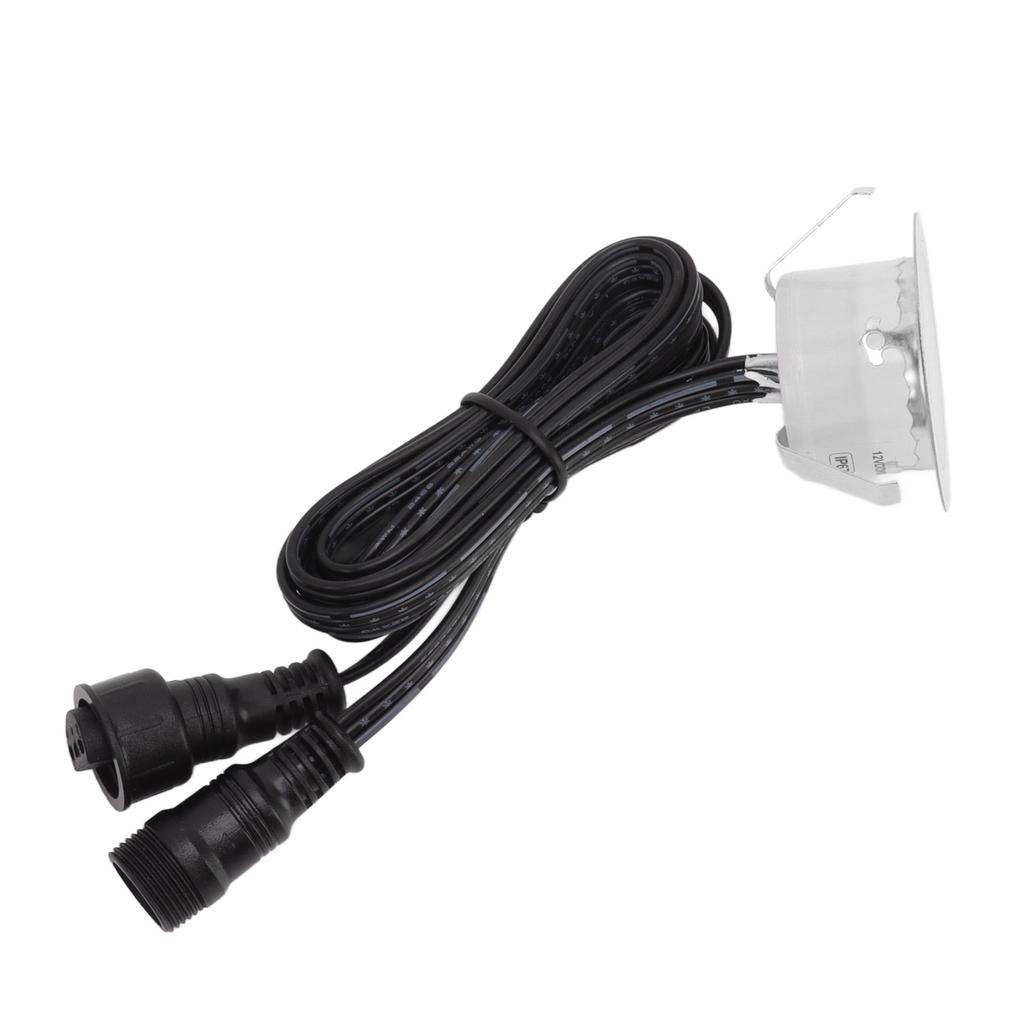 10 PCS LED Deck Light Kit 0.8W 304 Stainless Steel IP67 Waterproof Recessed LED Deck Lamp 90?265V