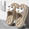 2024 Couples' Non-Slip Thick Sole Slippers for Women & Men - Comfortable Bathroom Shower Slippers for Summer