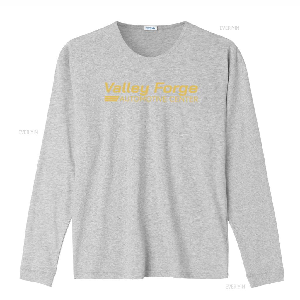 Valley Forge Automotive Center T Shirt Car And Tires Store Merch Funny Tv Show Design High Quality Vintage Washed Slightly