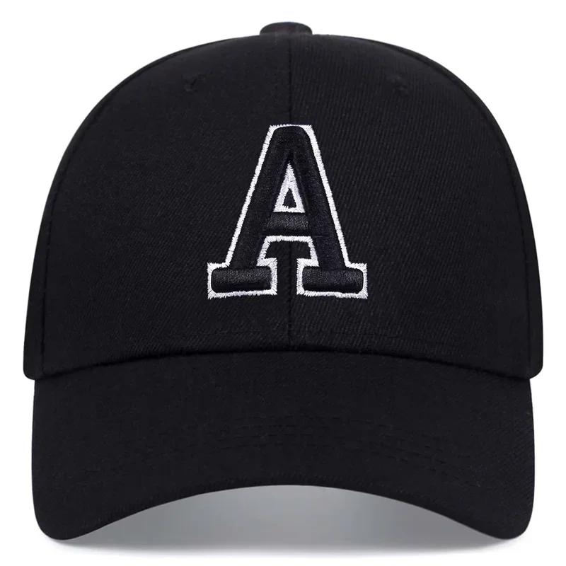 Unisex Letter Embroidery Stitched Stitching Baseball Cap Spring And Autumn Adjustable Snapback Hat Adjustable Casual Cap Sunscreen Hat