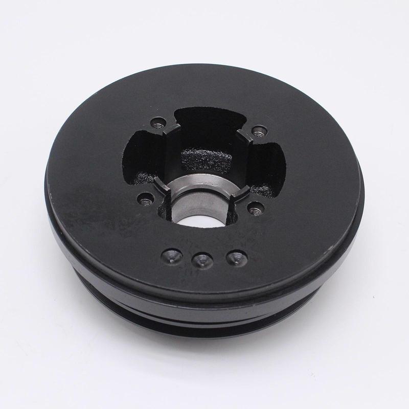 Harmonic Balancer Crankshaft Pulley High Performance Quick Installation Spare Part 13408-17020 Metal for Toyota Truck Auto