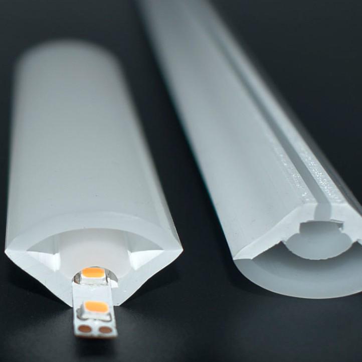LED Flexible Silicone V-Shaped Strip Light for Corners - Indoor/Outdoor