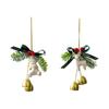 2025 Christmas Tree Bells Hanging Ornaments DIY for Birthdays Party Supplies