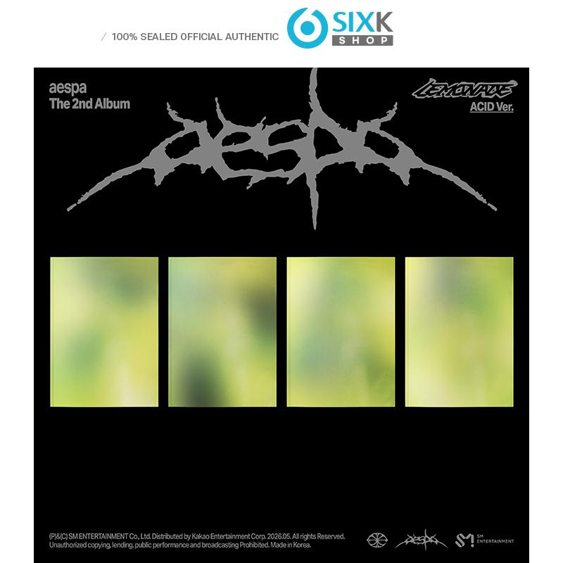 [Предзаказ] aespa - 2-й Альбом [LEMONADE] ACID Version [NO POB] RANDOM