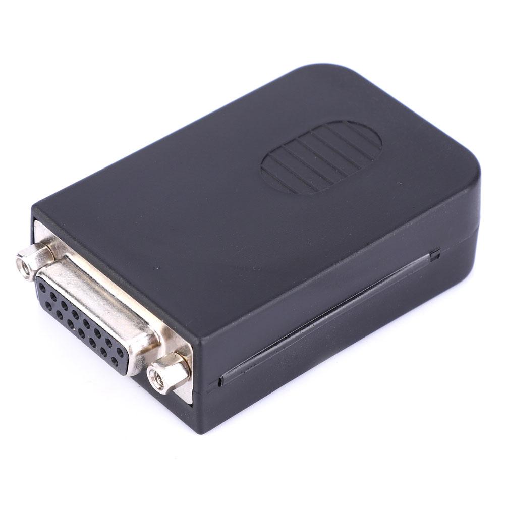 

2 шт. DB15M101 гнездовой последовательный разъем орехового типа для адаптера клеммной платы с черным корпусом