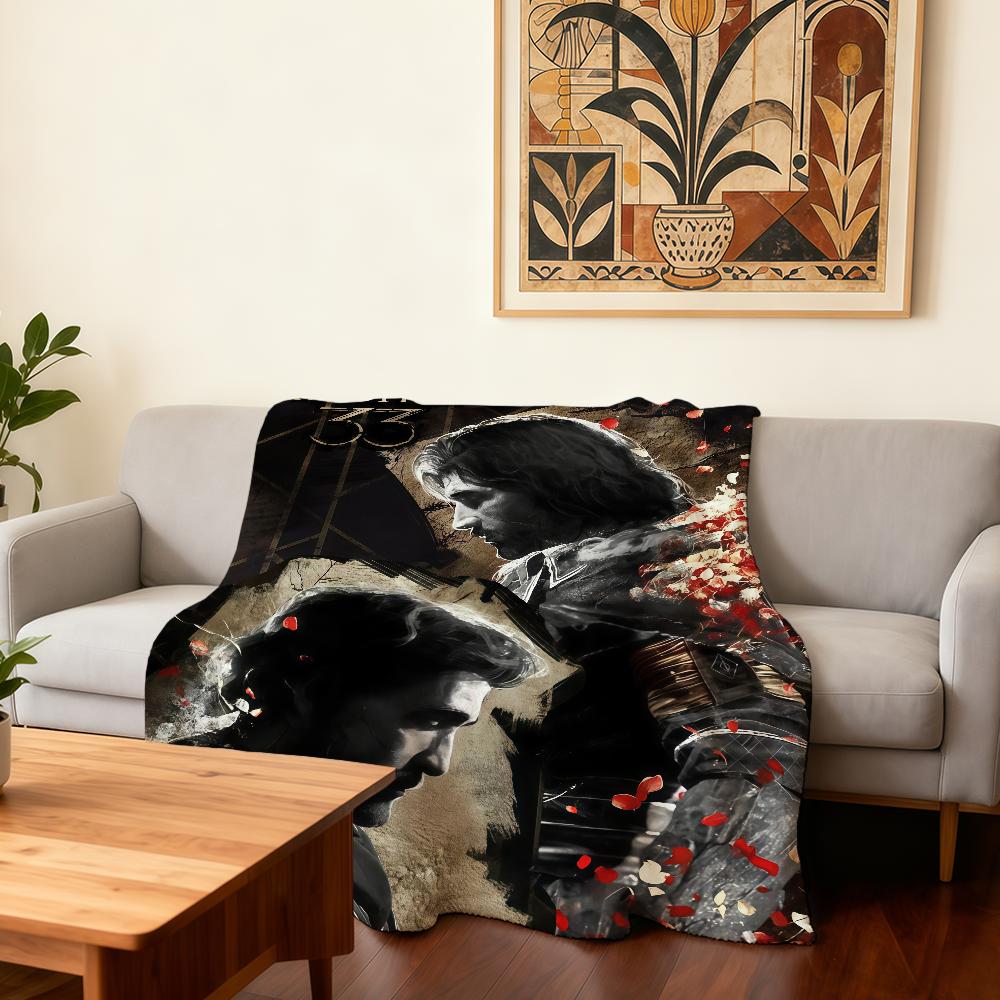 

C-Clair Obscur Expedition 33 Blanket Super Warm Comfortable Plush Throw Blanket Child Home Sofa Bedroom Gift 30x40in